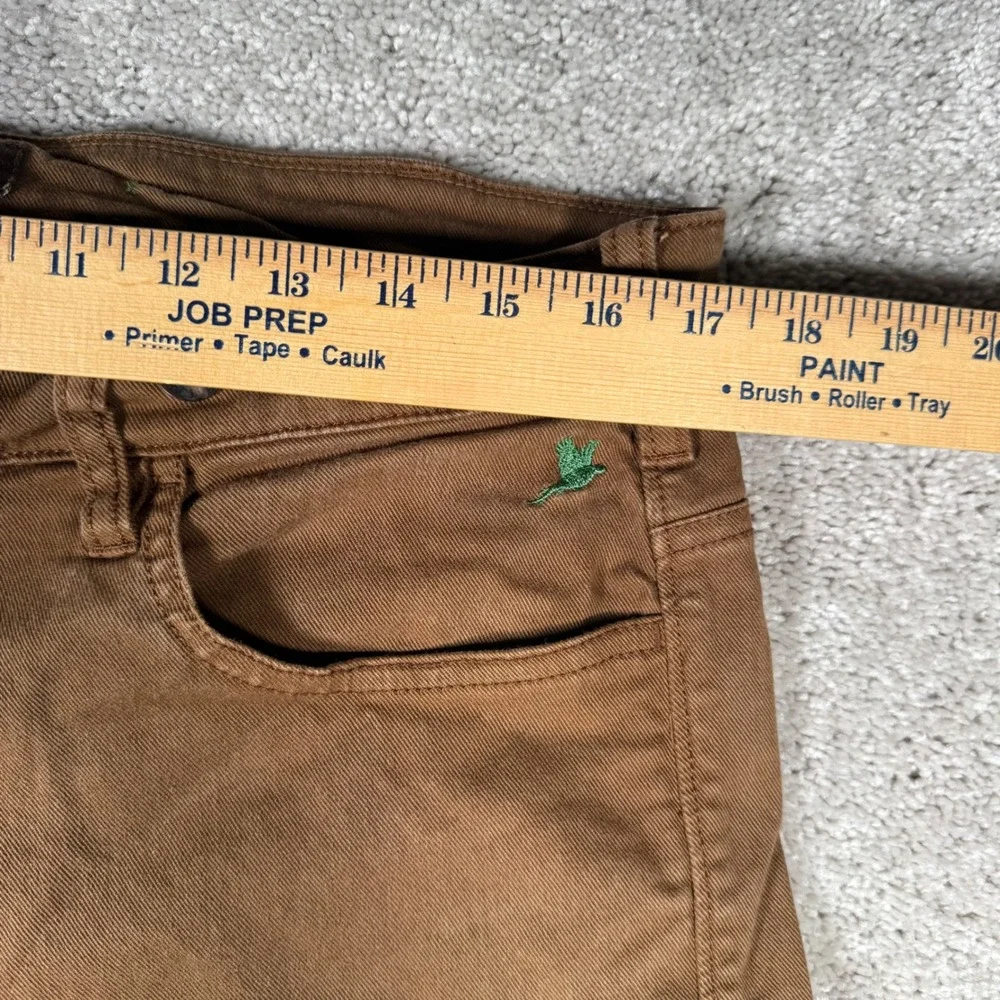 Orvis Men's 36x30 Brown Utility Double Knee Canvas Field Pants Hunting Outdoor